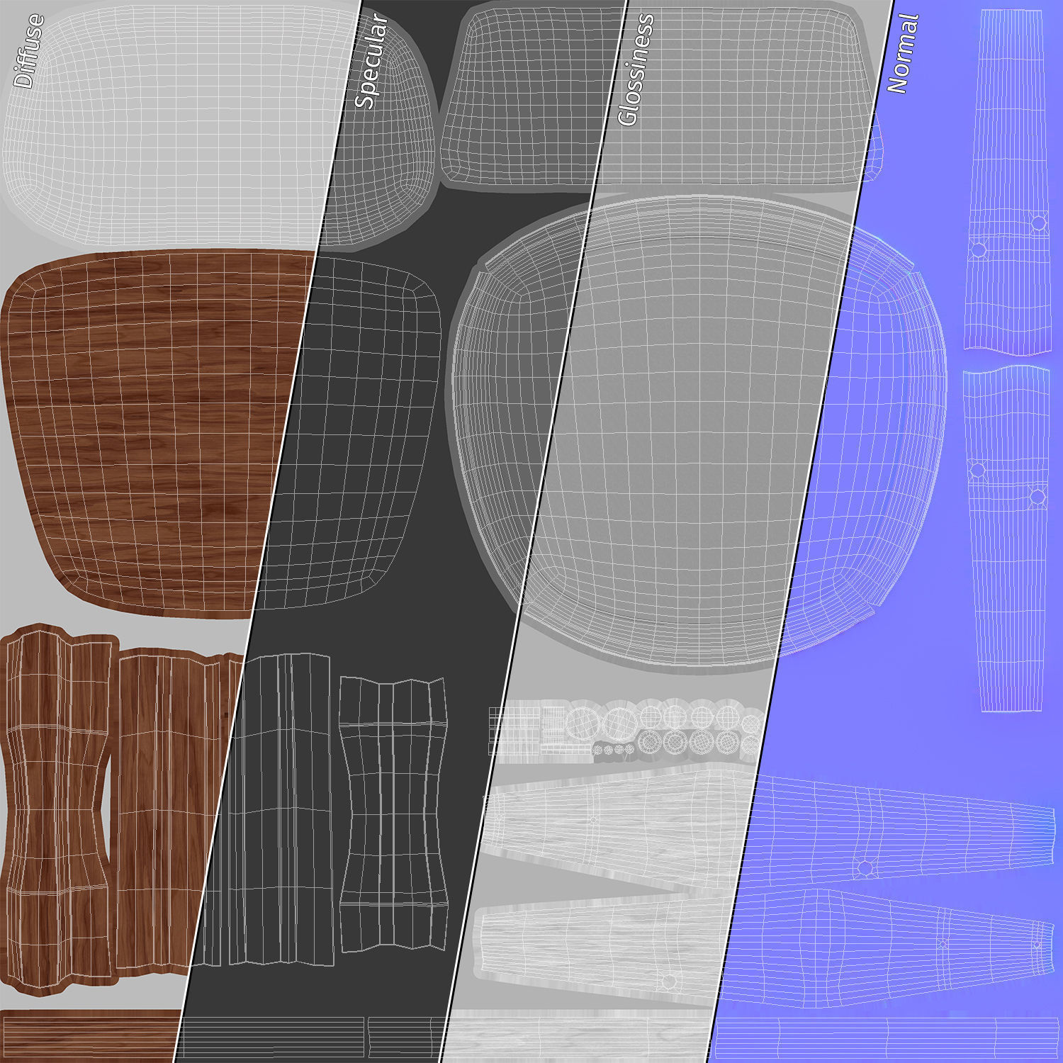 Nissa Chair 3D model_21