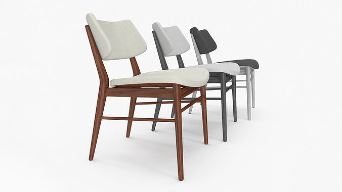 Nissa Chair 3D model 7