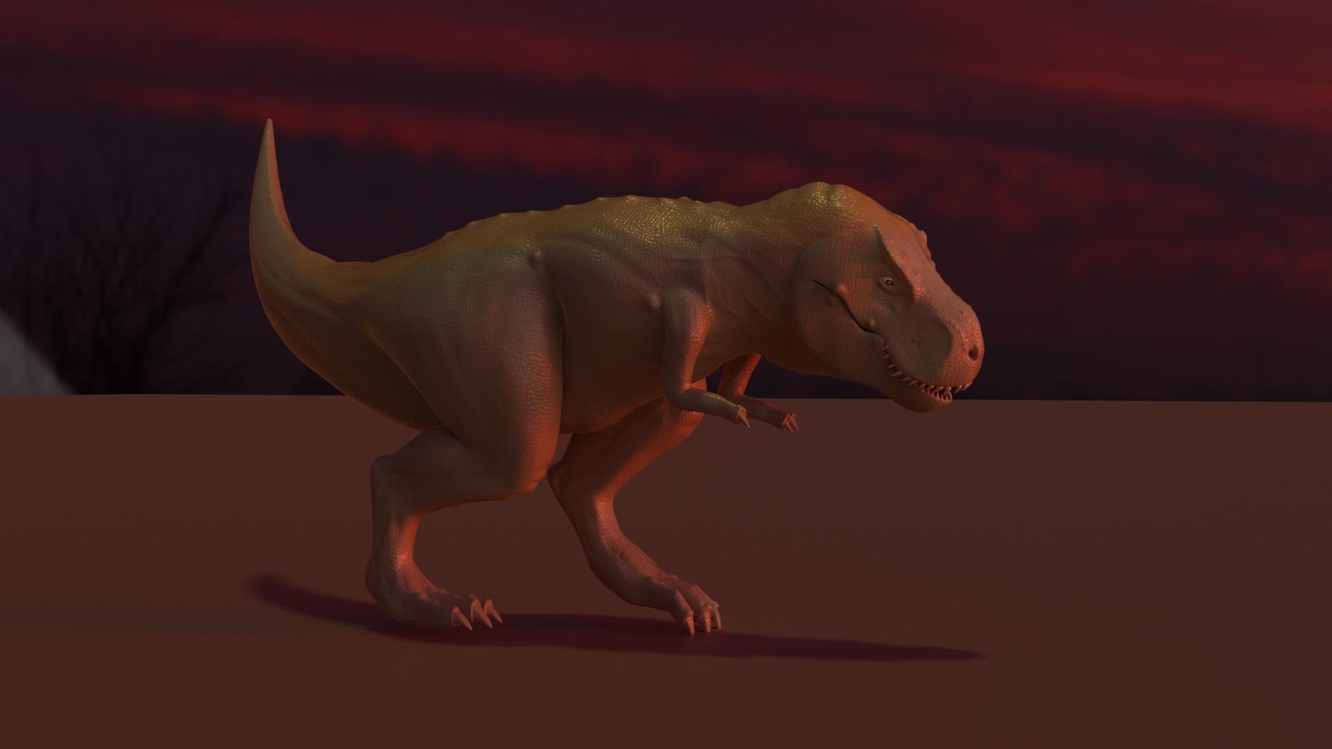 Tyrannosaurus rex T-REX-3D  3D model_2
