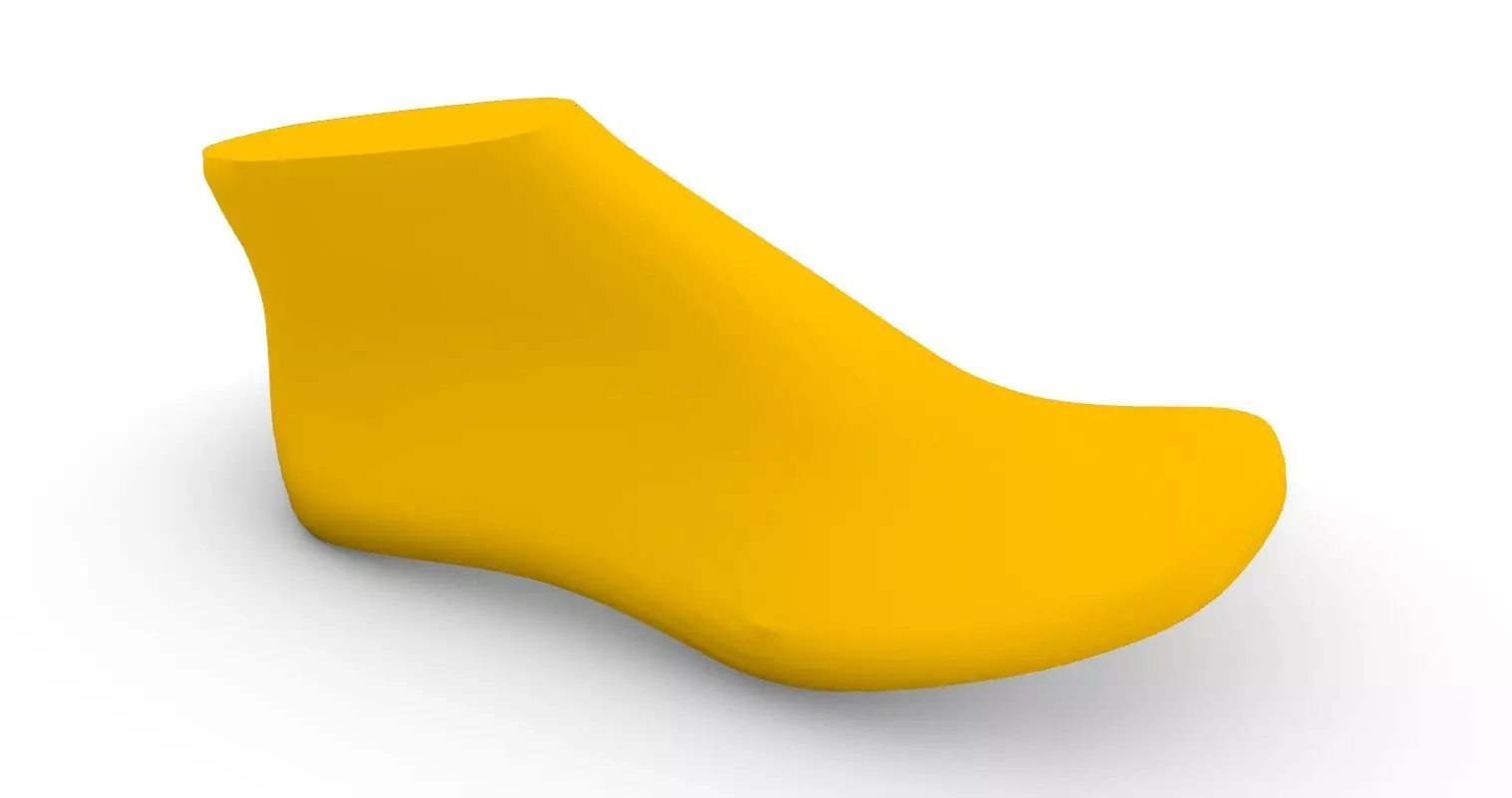 Female Shoe Last 3D print model_0