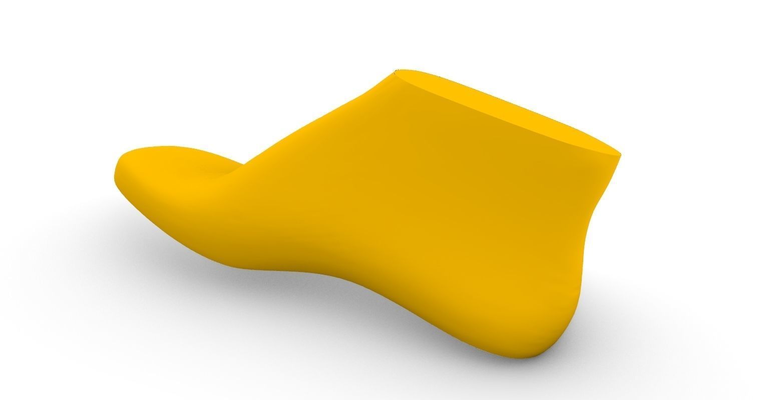 Female Shoe Last 3D print model_1