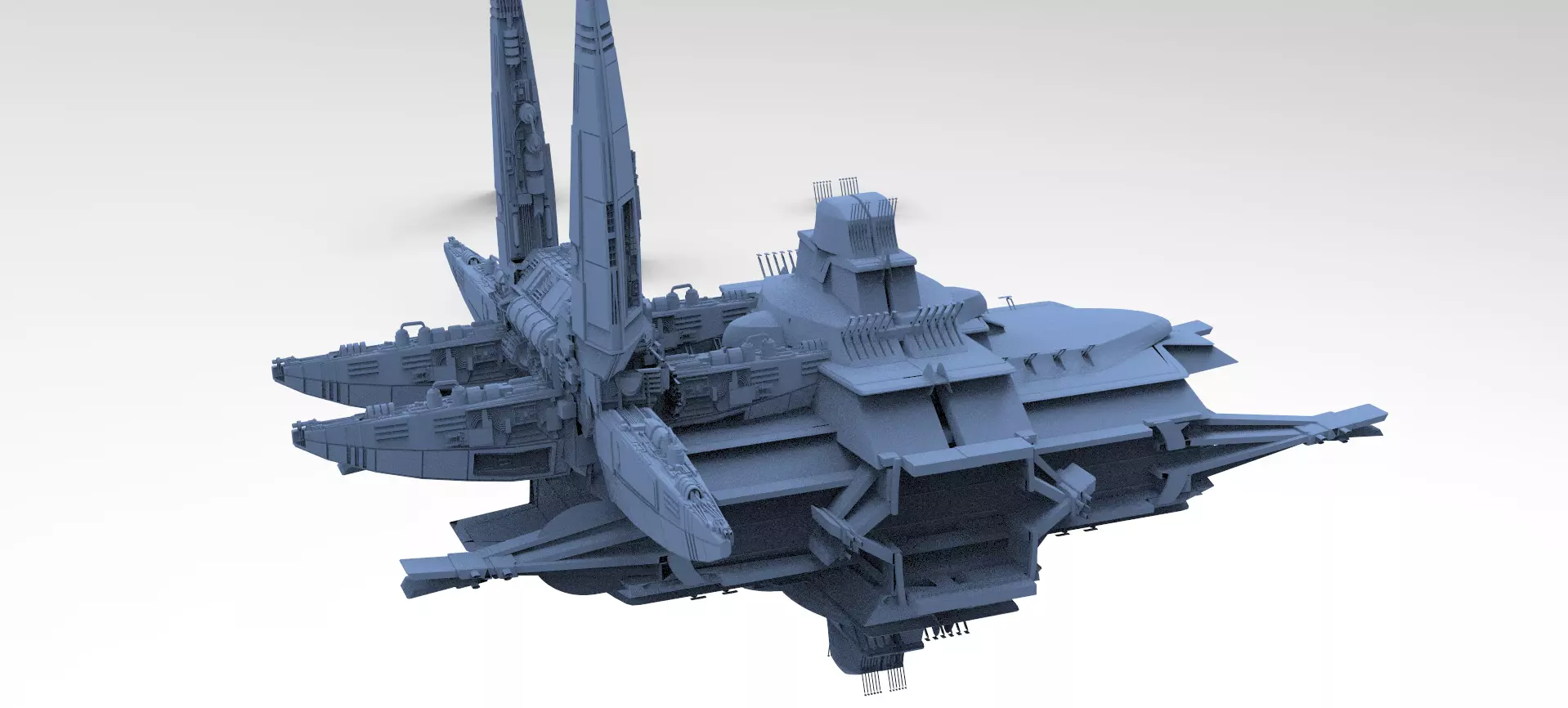 Genma Airship 3 3D model_0