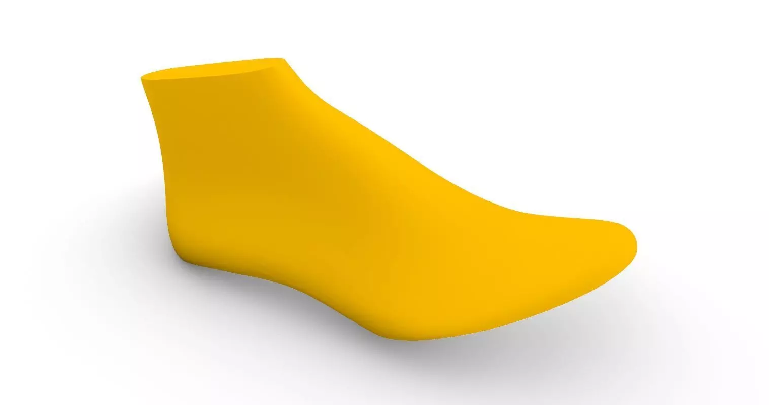Technical Female Shoe Last  3D print model_0