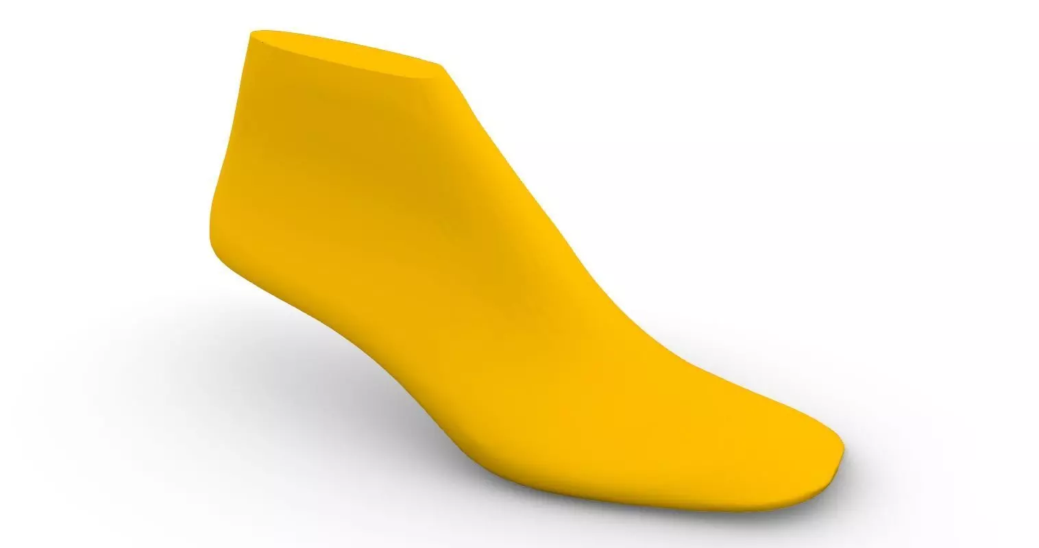 Technical Female Shoe Last  3D print model_0