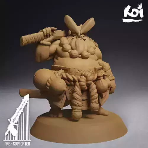 Furybound Clan - Drunkard Juzo 3D print model