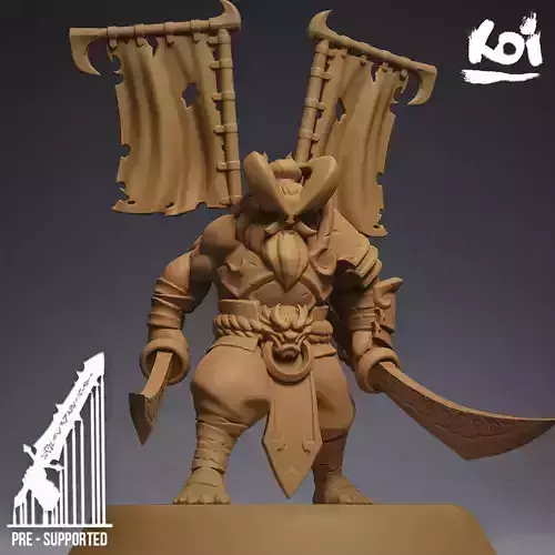 Furybound Clan - Blades of Fury 3D print model