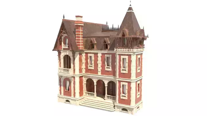 Victorian House 3D model