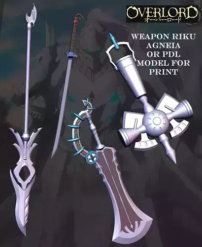 THE 4 WEAPONS OF RIKU AGNEIA