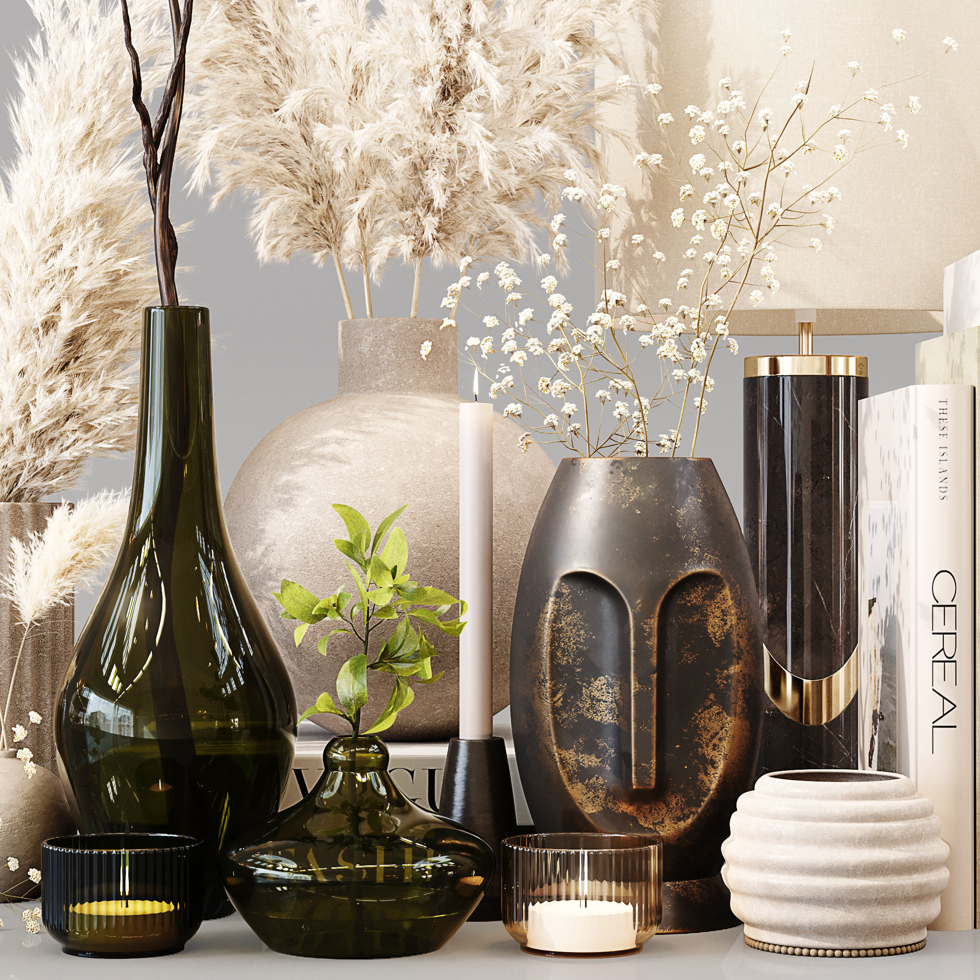 Decorative Set 098 3D model | CGTrader