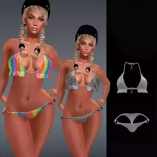 VIKINI 1 bikini 3D model