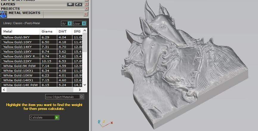 print dog pendant 3D print model_6