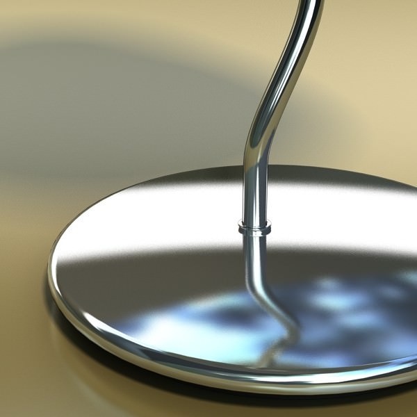 Modern Table Lamp 02 Circle T 28 3D model_4