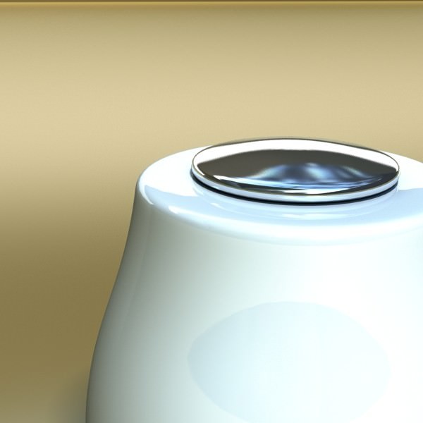 Modern Table Lamp 02 Circle T 28 3D model_3