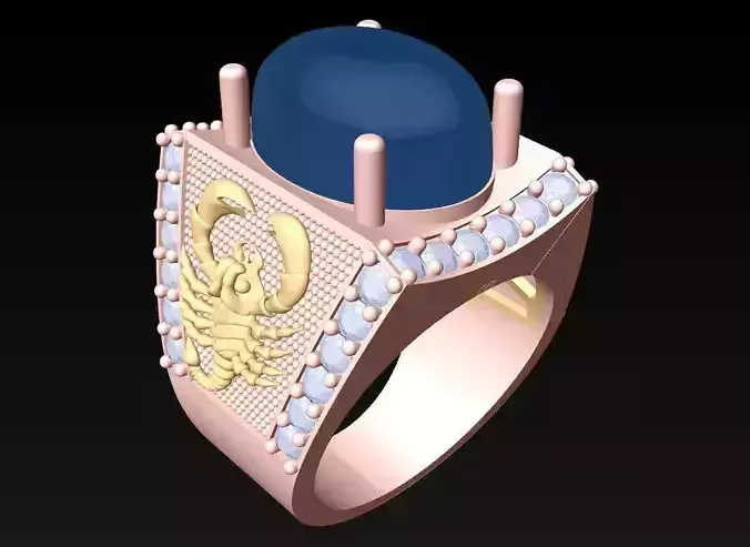 Scorpion Ring - Men ring - N5470