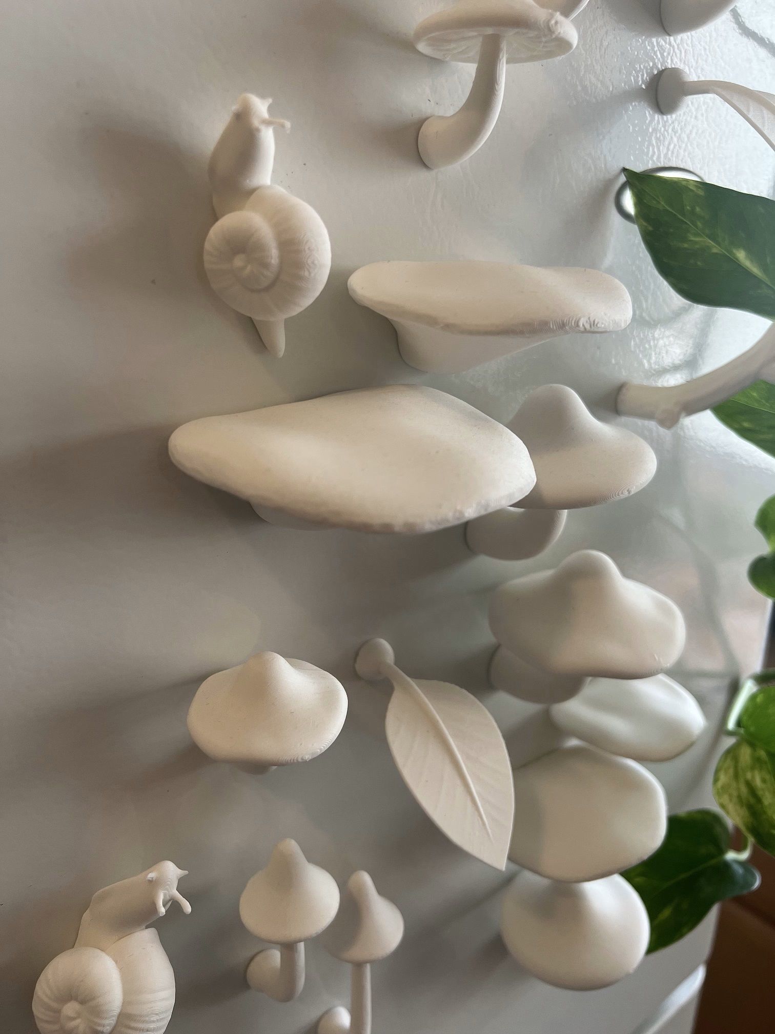 MUSHROOM GARDEN MAGNET SET 3D model_7