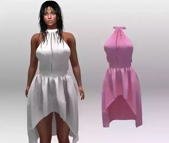 VESTIDO 4 silver dress