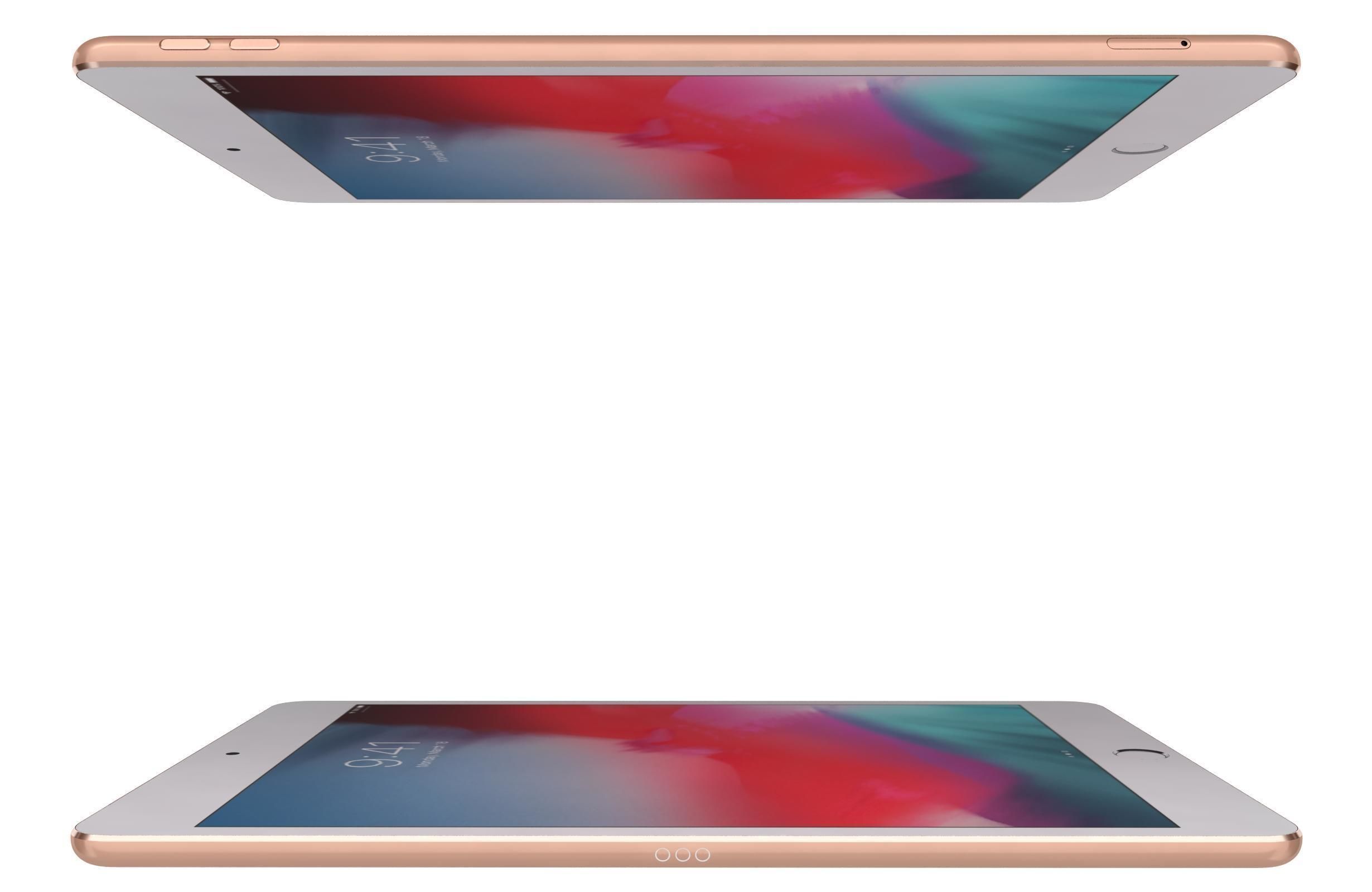 Apple iPad mini 5 iPad mini 5th Gen Gold 3D model_9