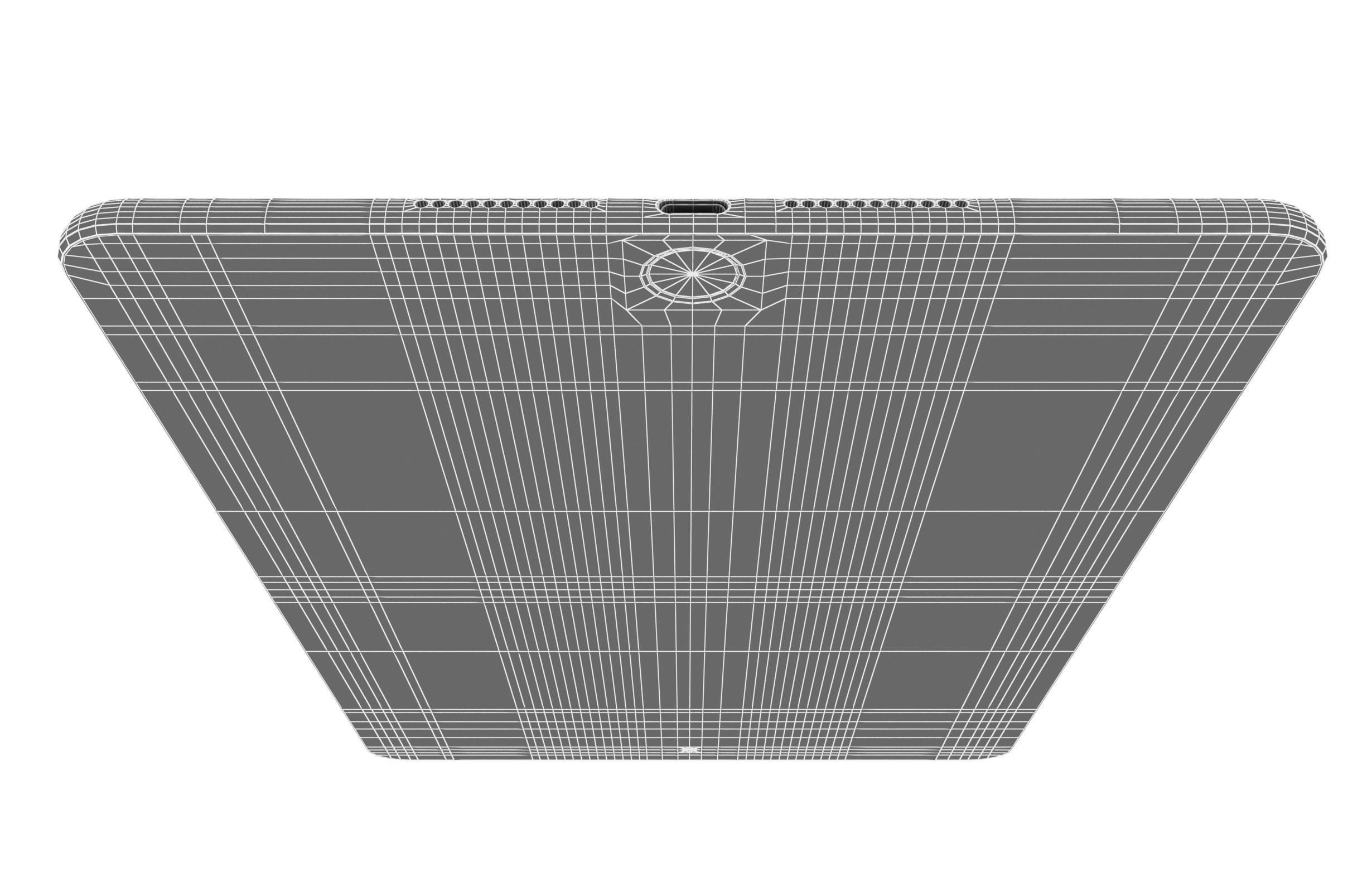 Apple iPad mini 5 iPad mini 5th Gen Silver 3D model_25