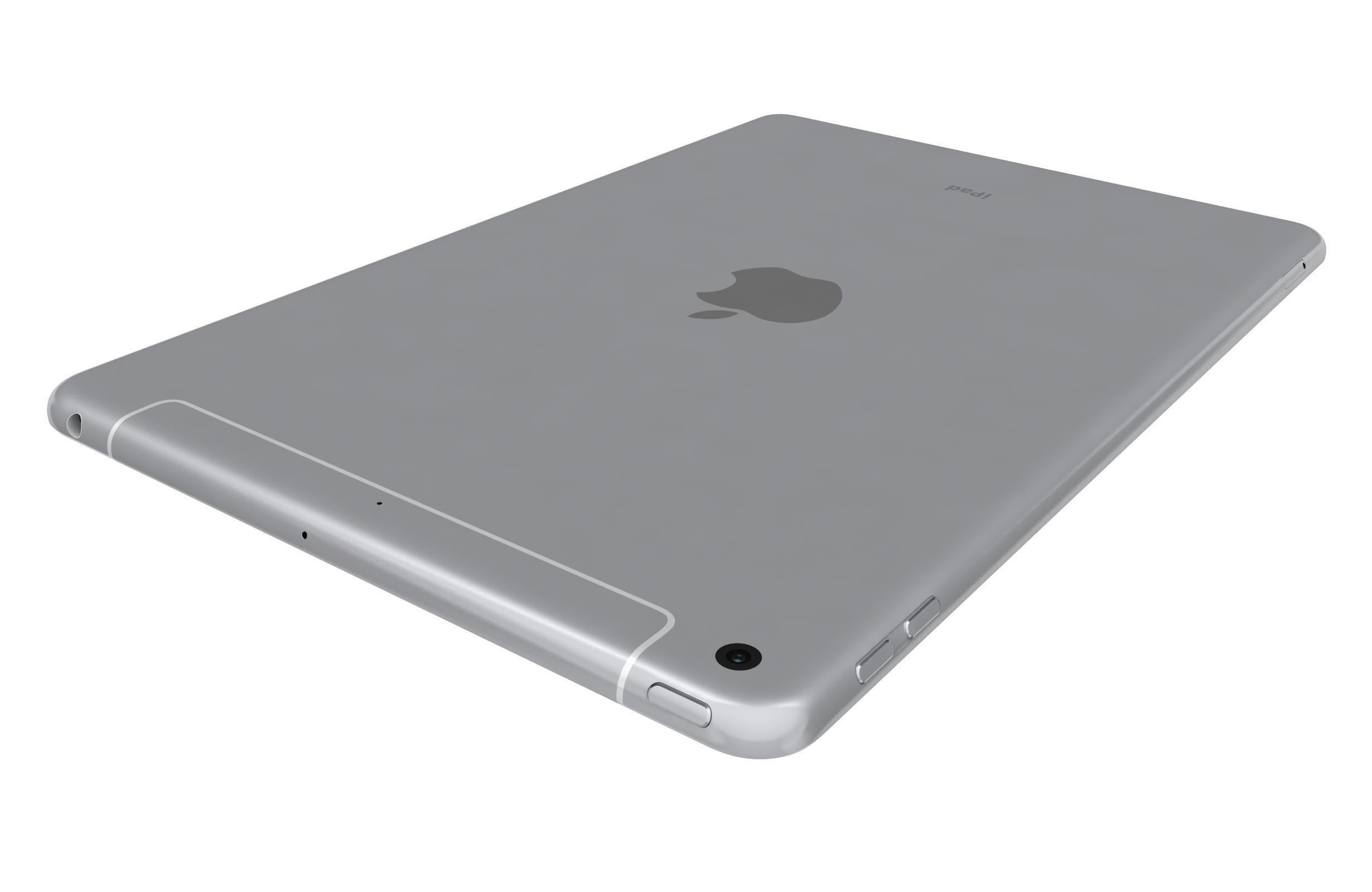 Apple iPad mini 5 iPad mini 5th Gen Silver 3D model_15
