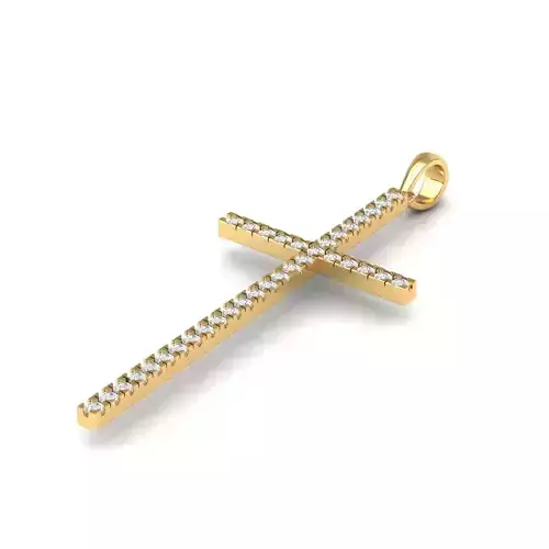 Cross Pendant 3D print model