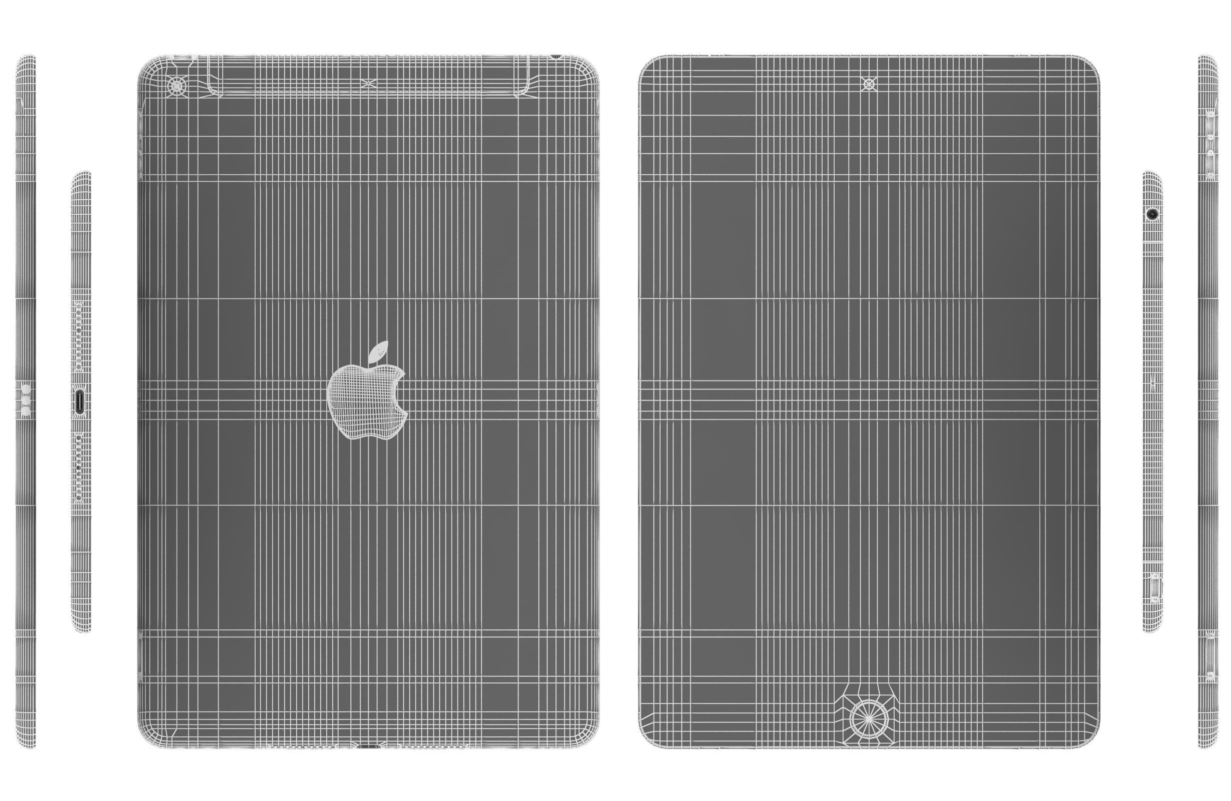 Apple iPad mini 5 iPad mini 5th Gen All Colors 3D model_31