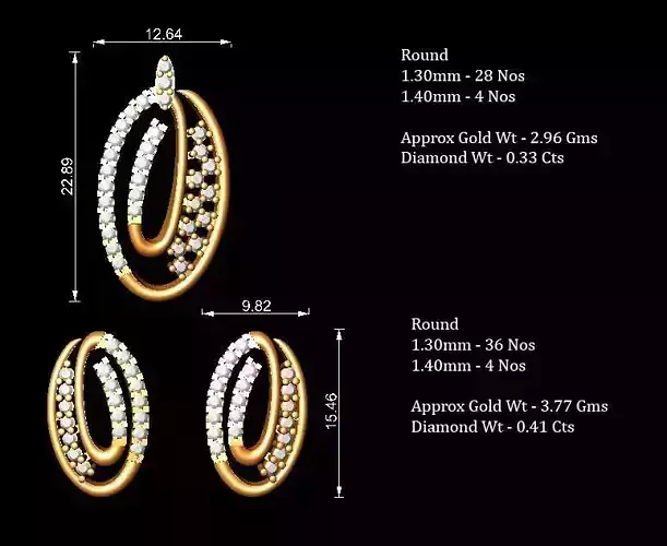 Women Pendants Earrings Set