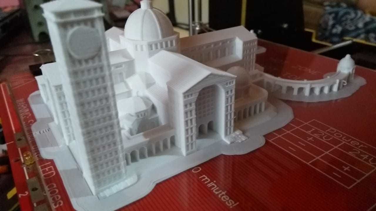Santuario Nacional de Nossa Senhora Aparecida 3D print model_4