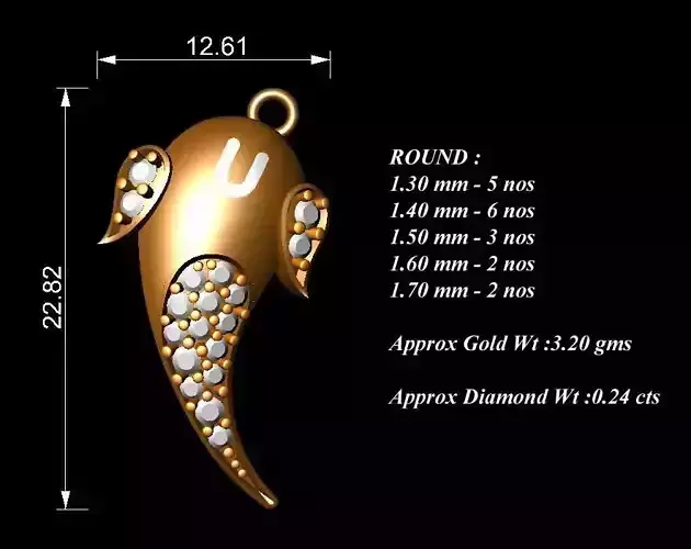 Women Pendants Earrings Set