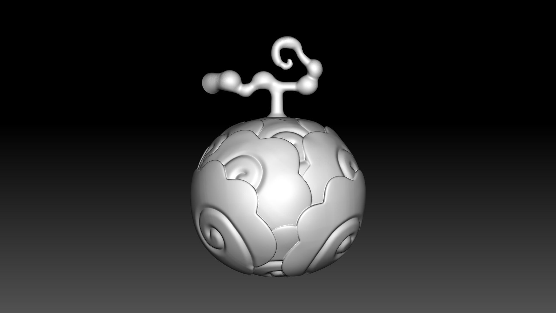 Moku Moku No Mi One Piece Devil Fruit 3D print model_10