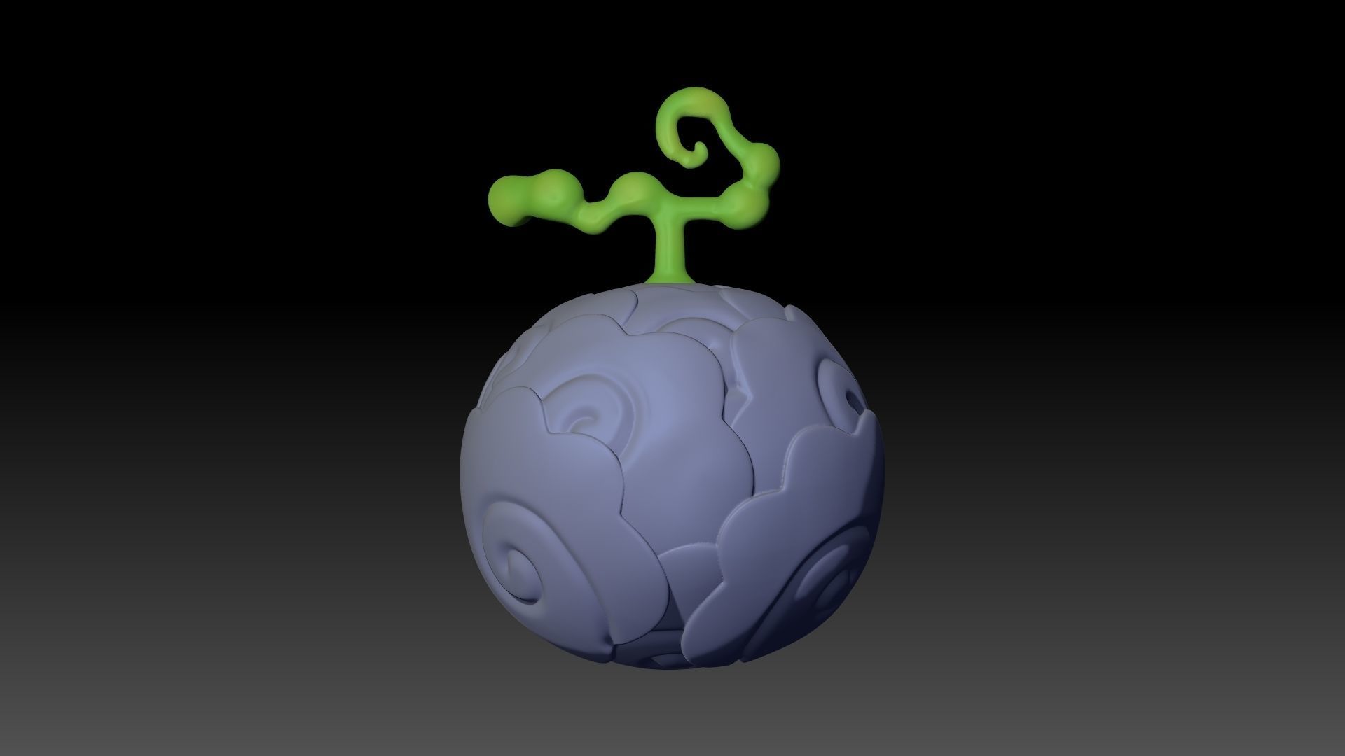 Moku Moku No Mi One Piece Devil Fruit 3D print model_2