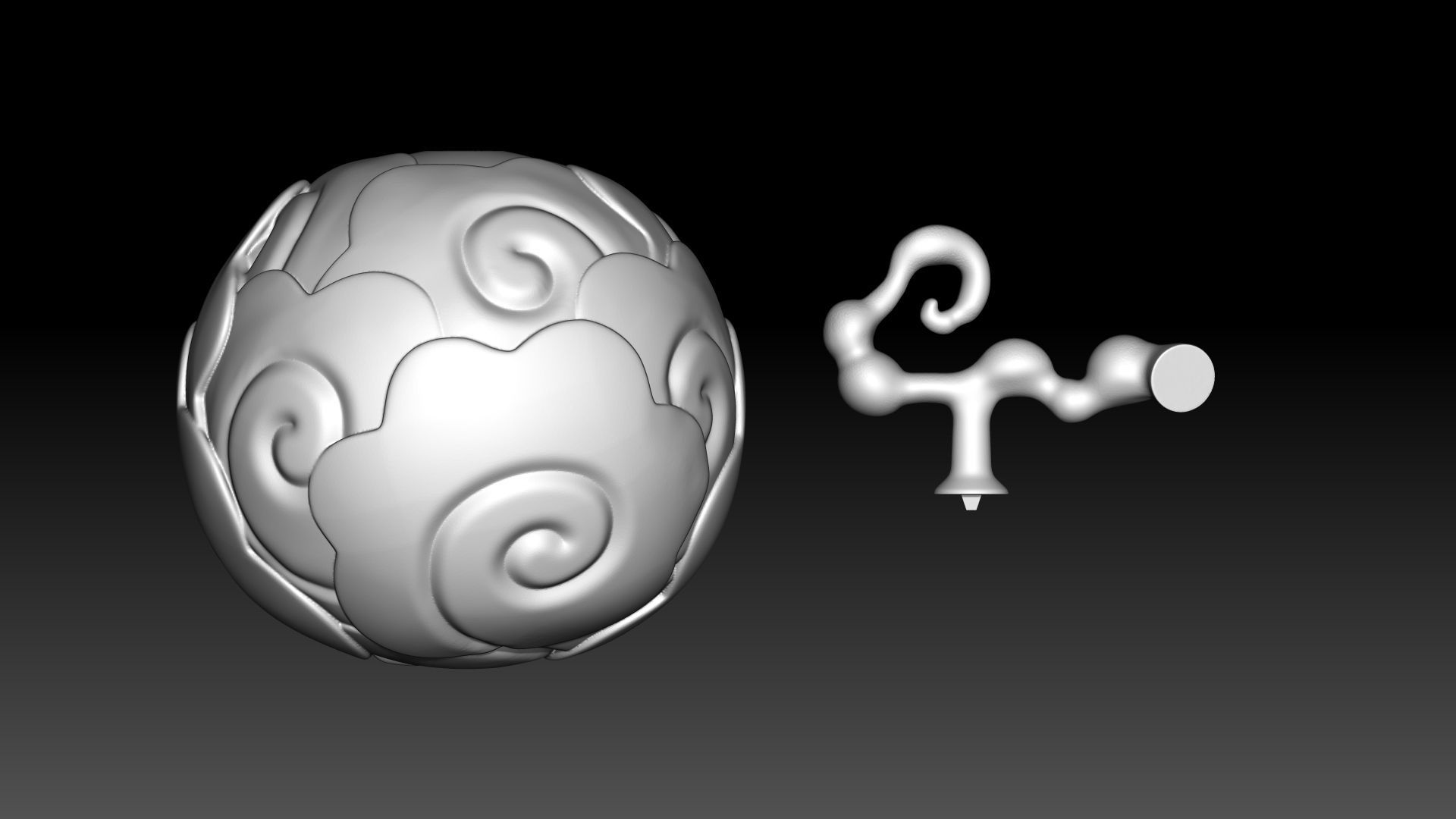 Moku Moku No Mi One Piece Devil Fruit 3D print model_14