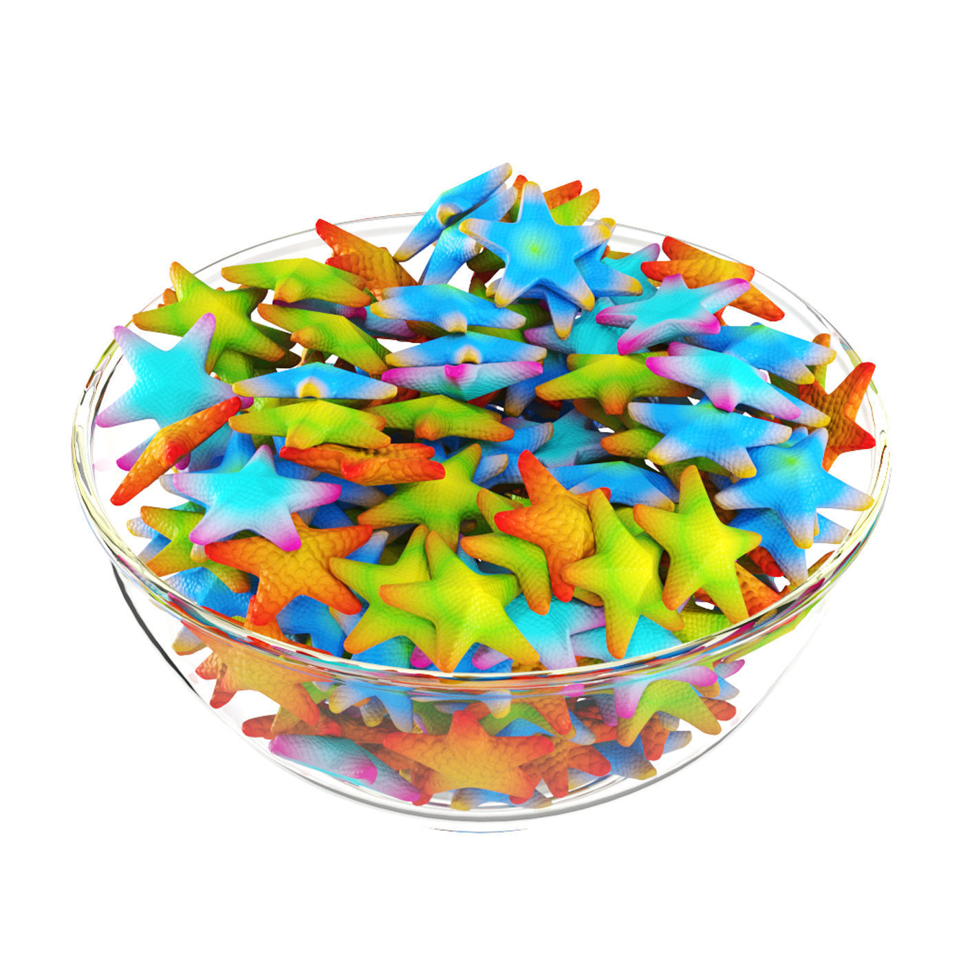 Sweets in a bowl 3D model_5