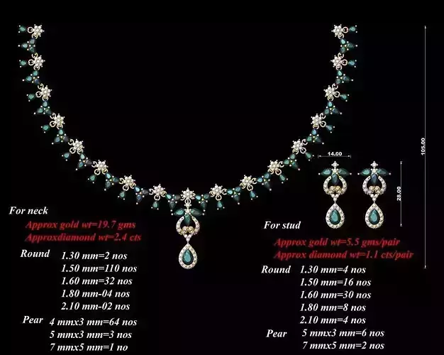 Women Earrings Necklaces Pendants Sets