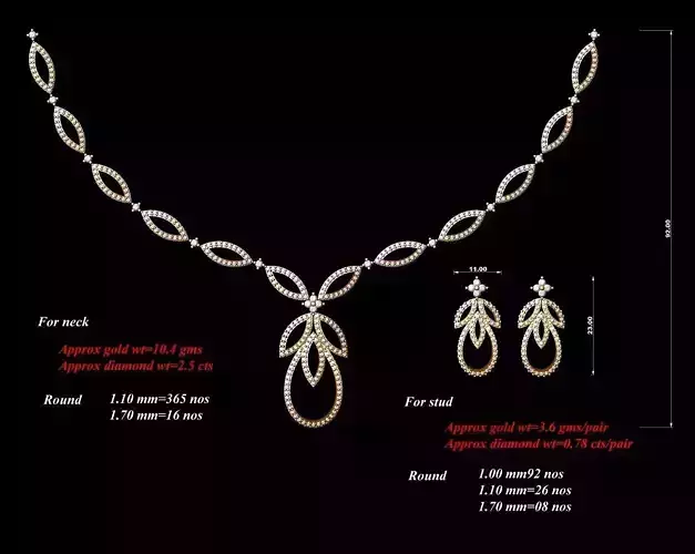 Women Earrings Necklaces Pendants Sets