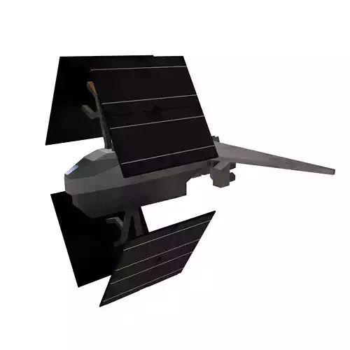 Cartoon Sci Fi Ship v1 002