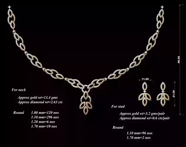 Women Earrings Necklaces Pendants Sets