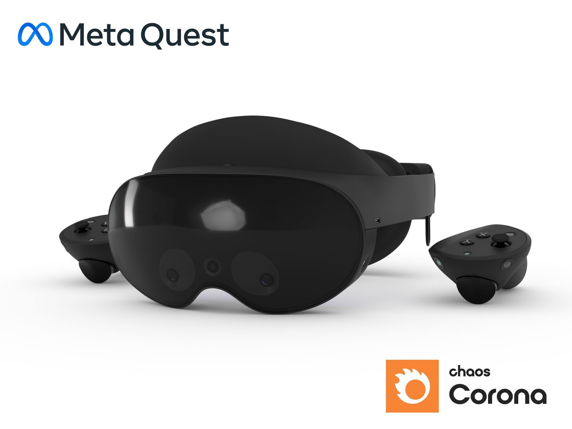 VR META QUEST PRO 3D model_3