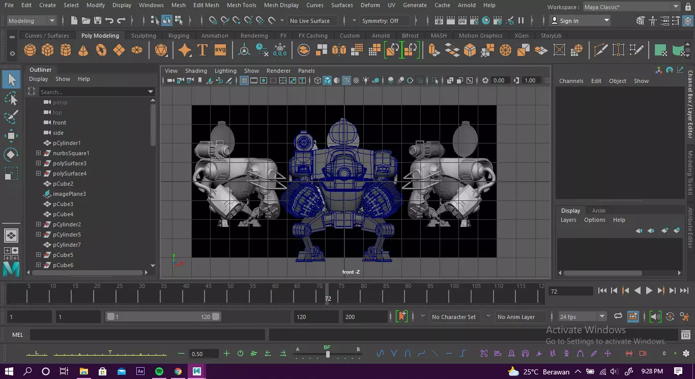 Mobile Legend Jawhead Free 3D model