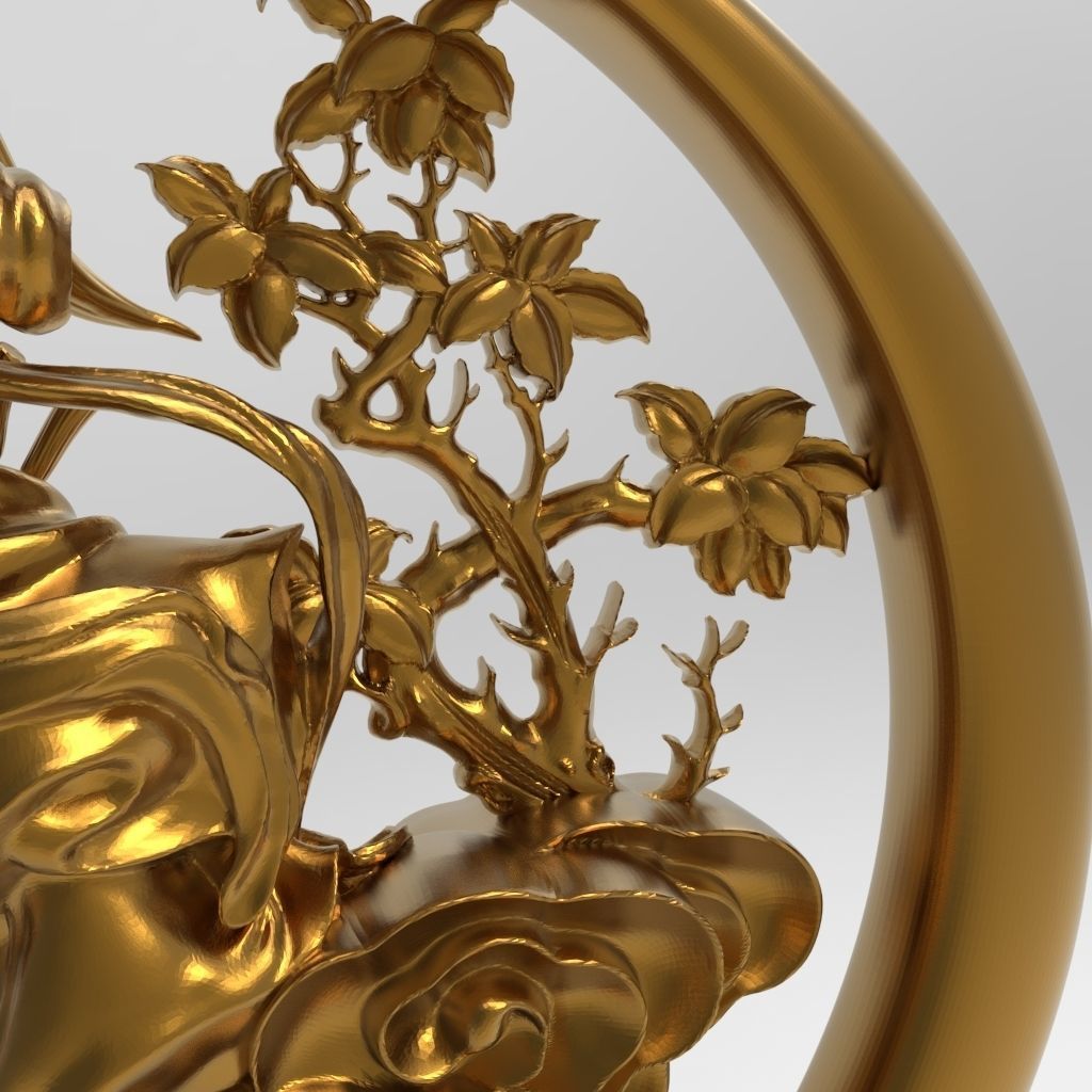 The Legend of Chang e the Jade Rabbit and the Palace of the Moon 3D print model_5