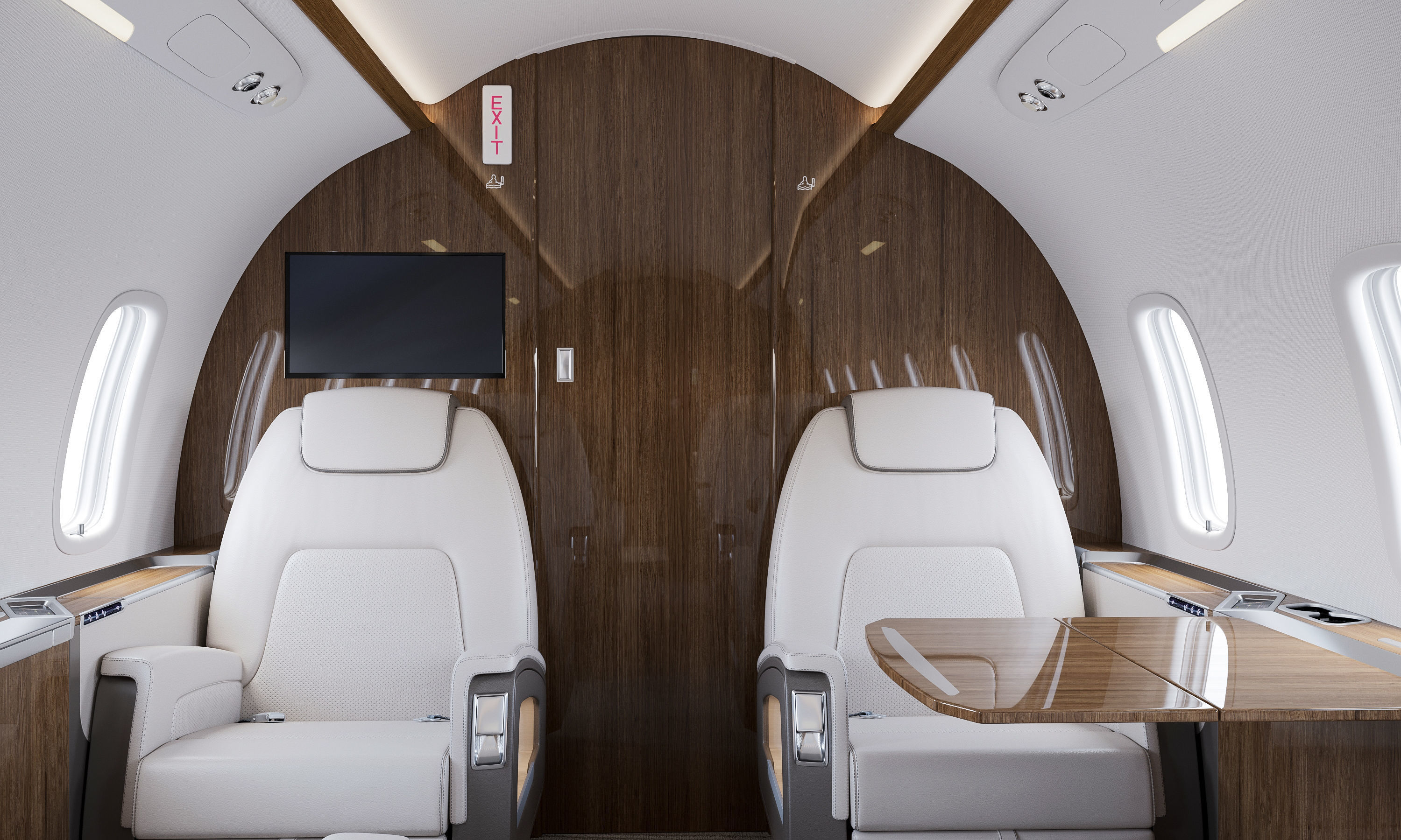 Jet Interior 3D model_2