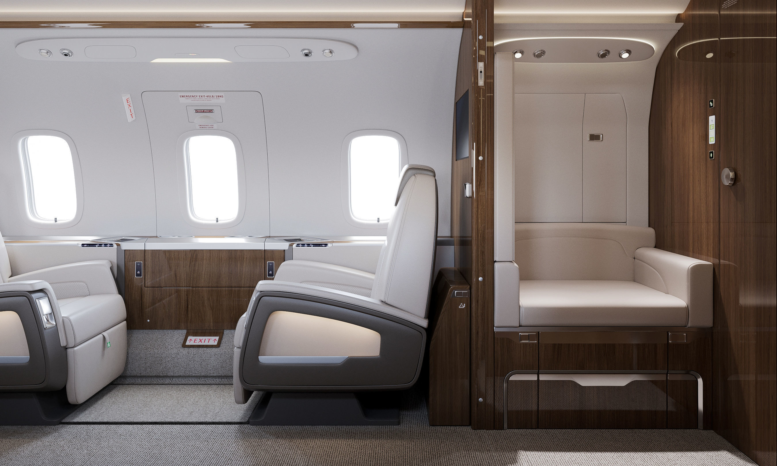Jet Interior 3D model_6