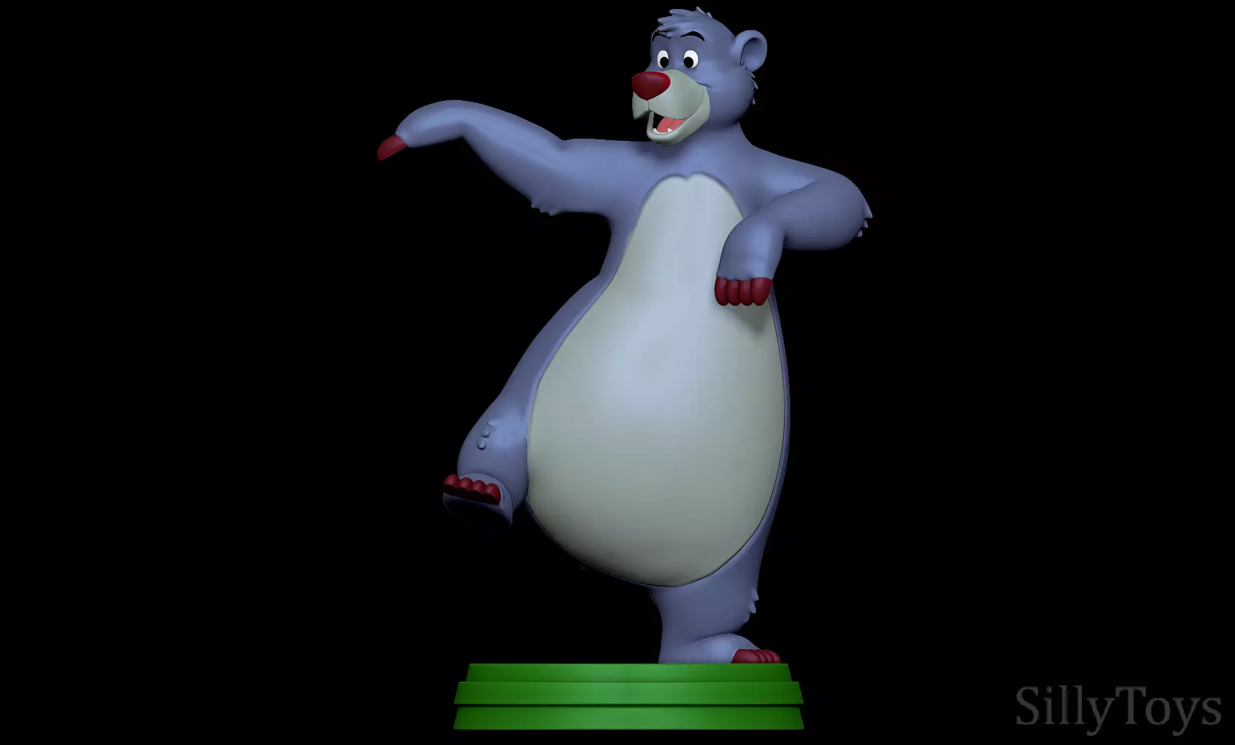 Baloo - The Jungle Book 3D print model