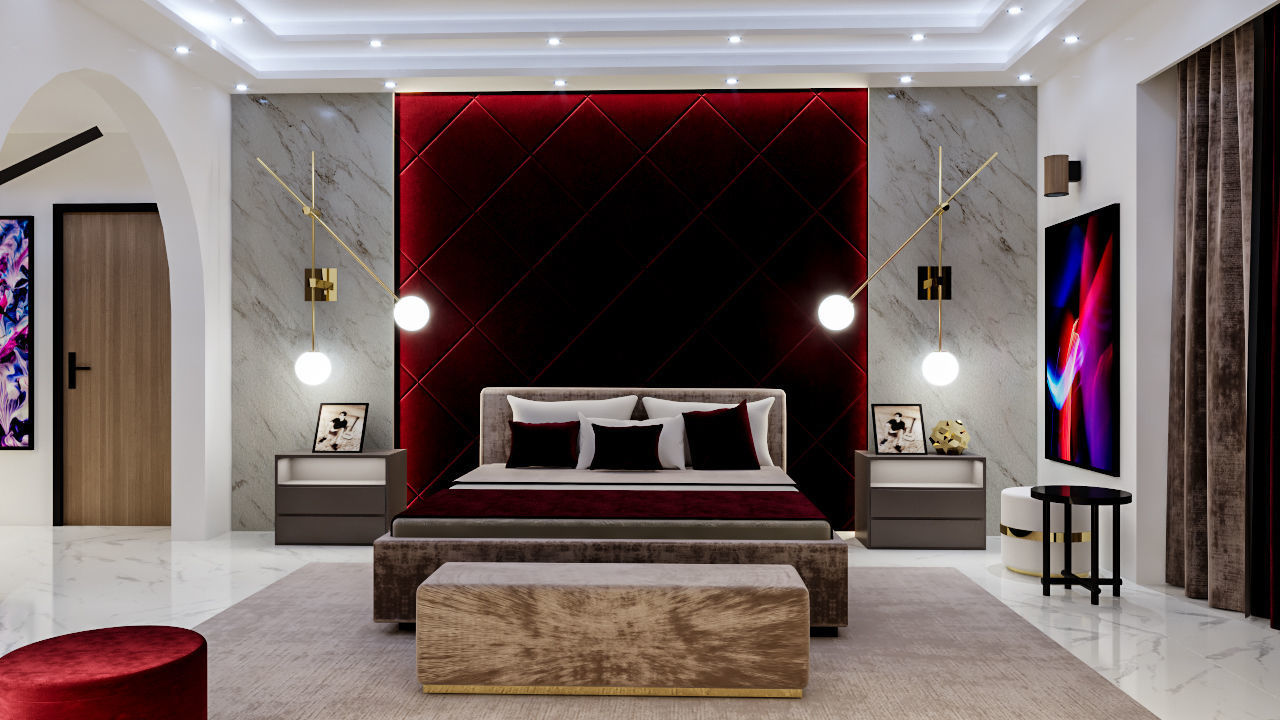 Bedroom 02 3D model_1