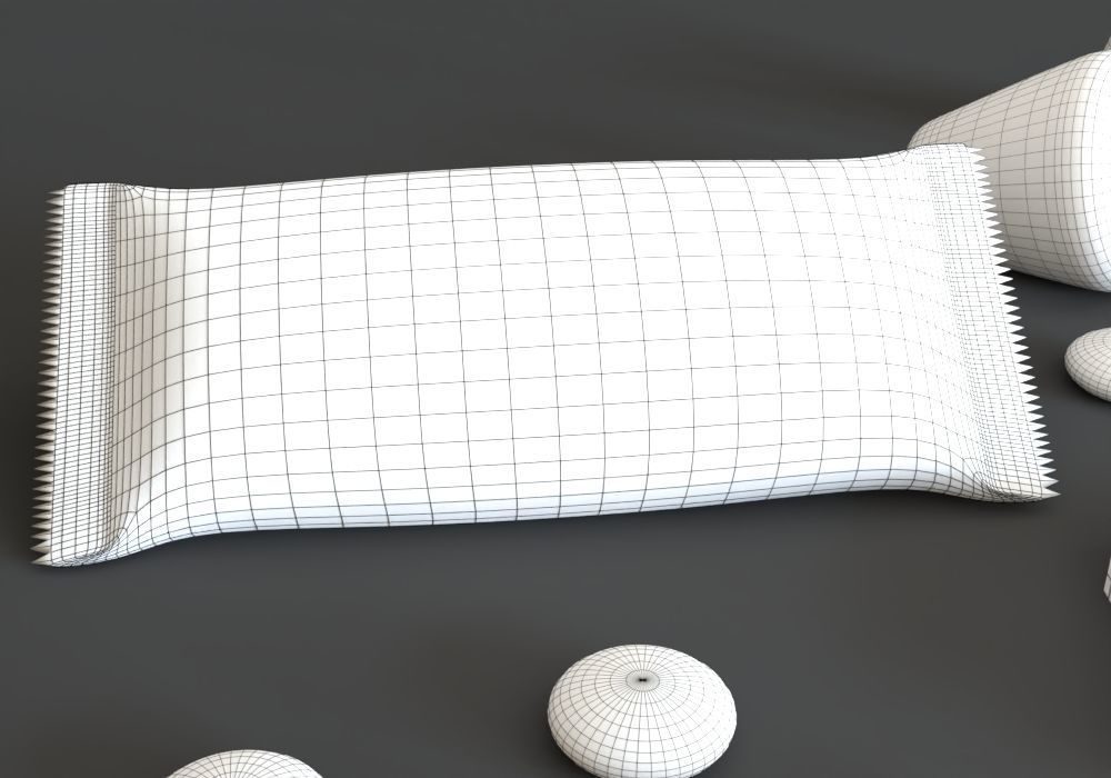 chocolate and candies pbr Free low-poly 3D model_6