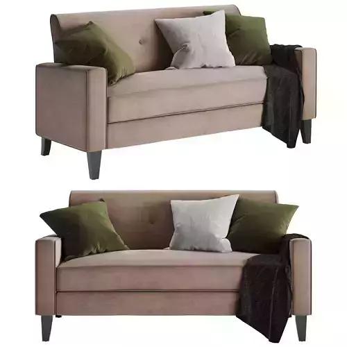 mid century modern sofa