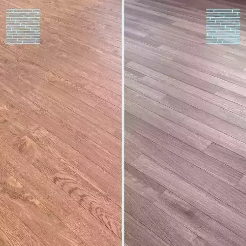 Parquet - Laminate - Wooden floor 2 in 1 Low-poly 3D model