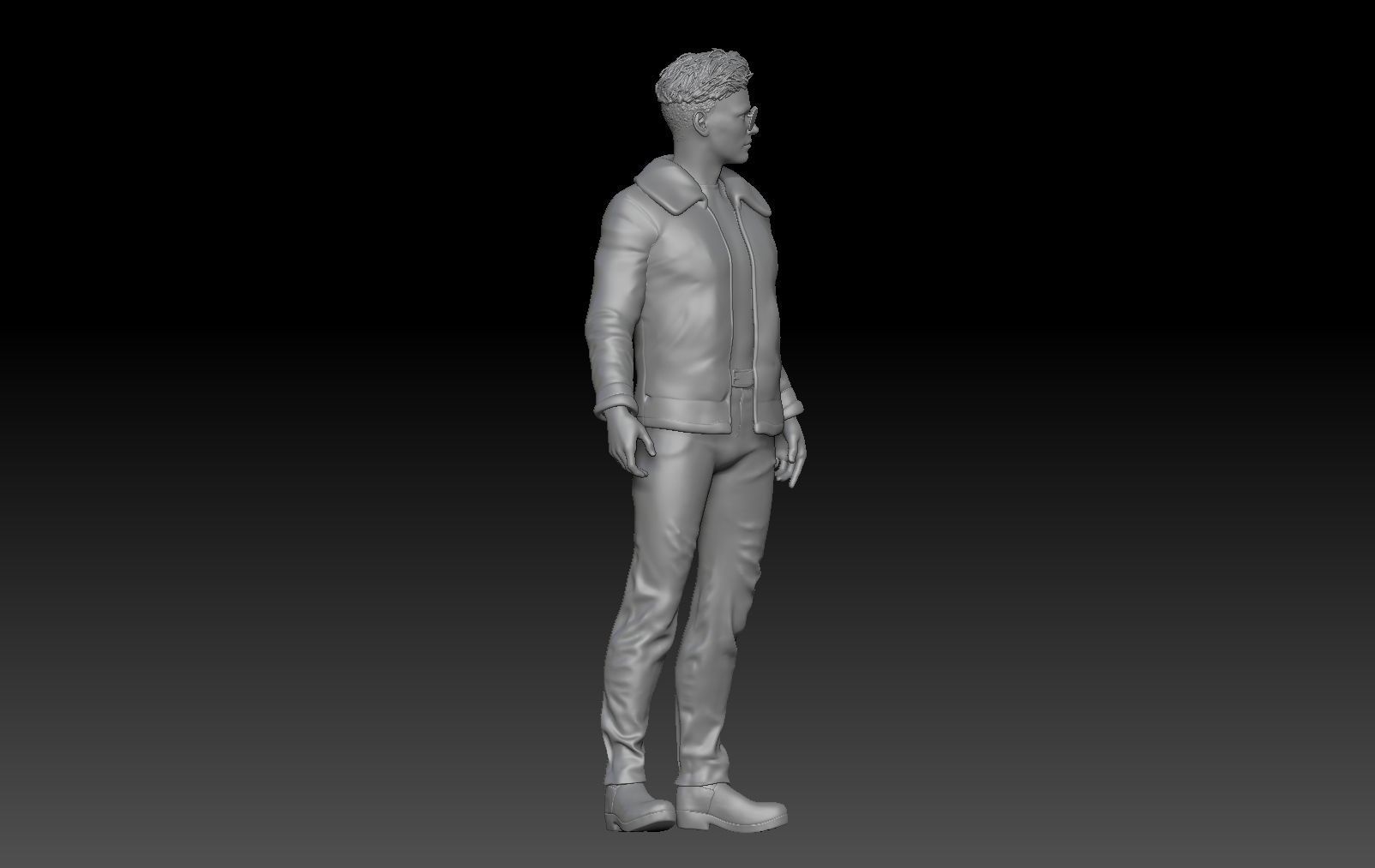 TOP GUN BOY 1 3D print model_5