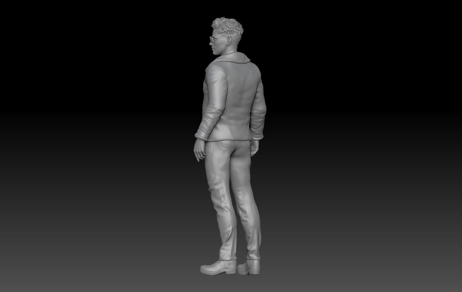 TOP GUN BOY 1 3D print model_3
