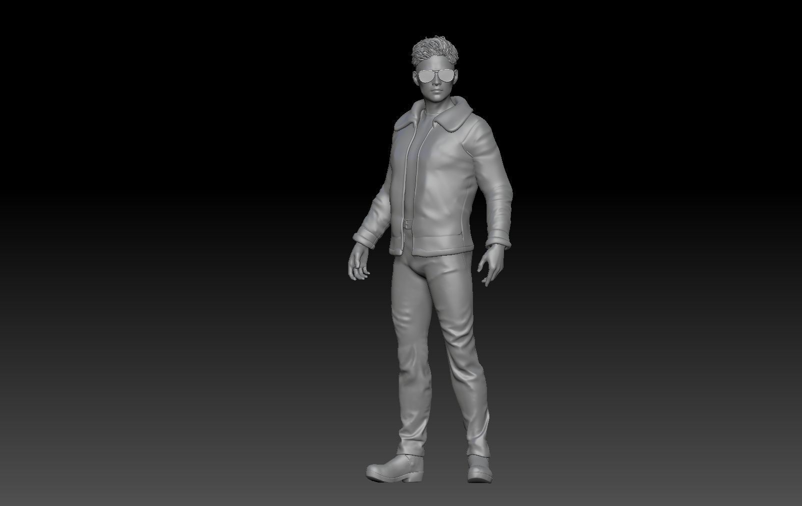 TOP GUN BOY 1 3D print model_2