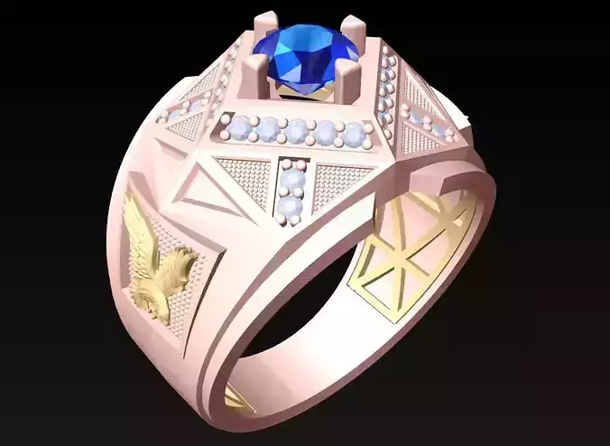 Eagle Ring - Mens Ring - N6518